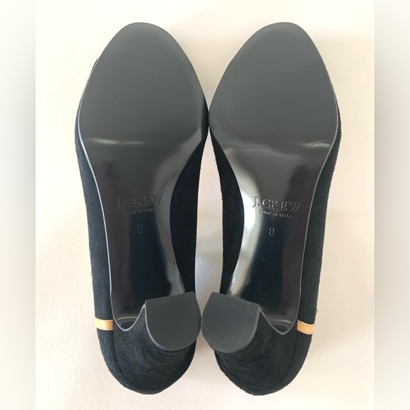 J. Crew Mary Jane suede and patent leather pumps. Never worn, size 8. - Picture 10 of 10